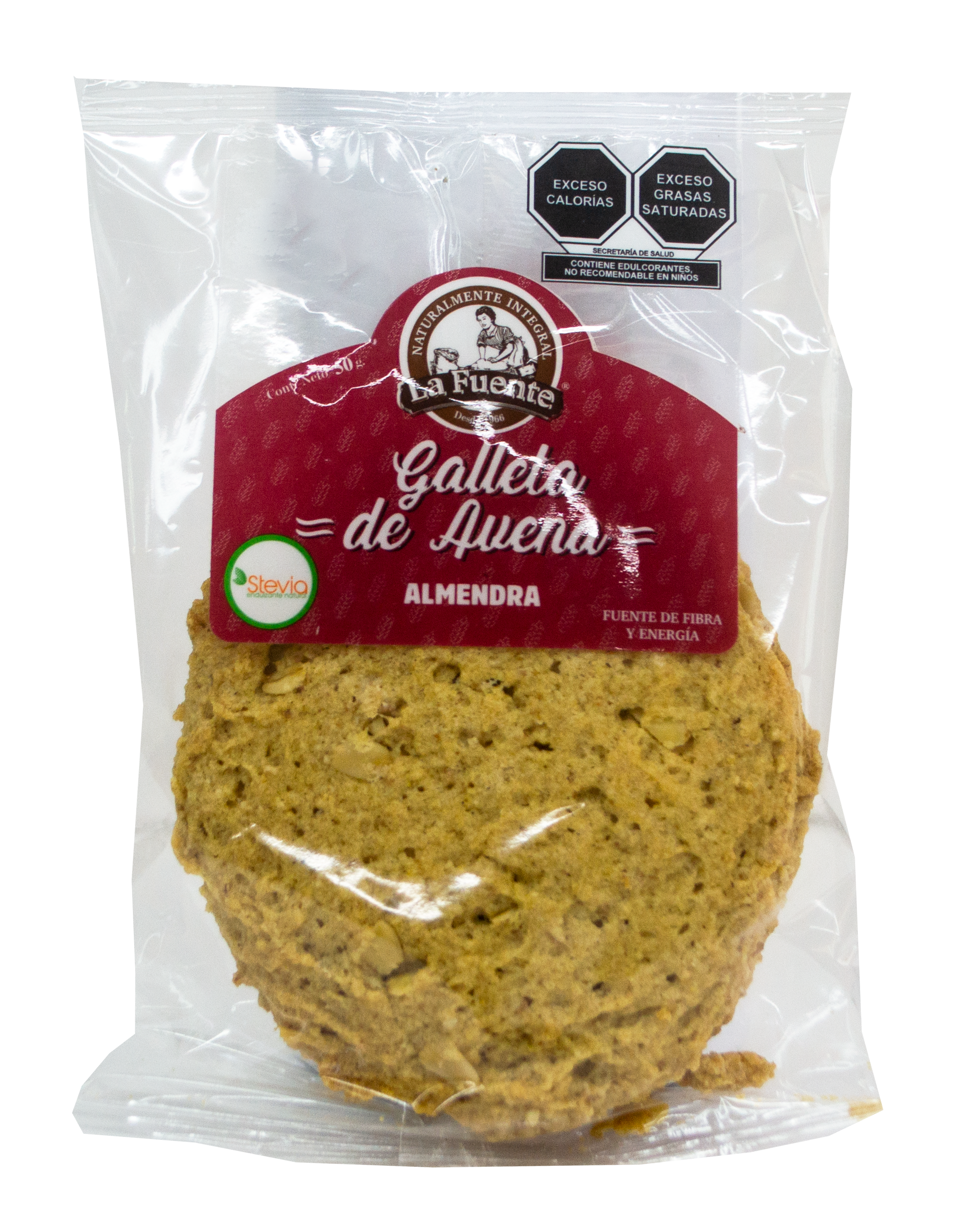 Galleta de Avena Almendra Stevia - Imagen 2