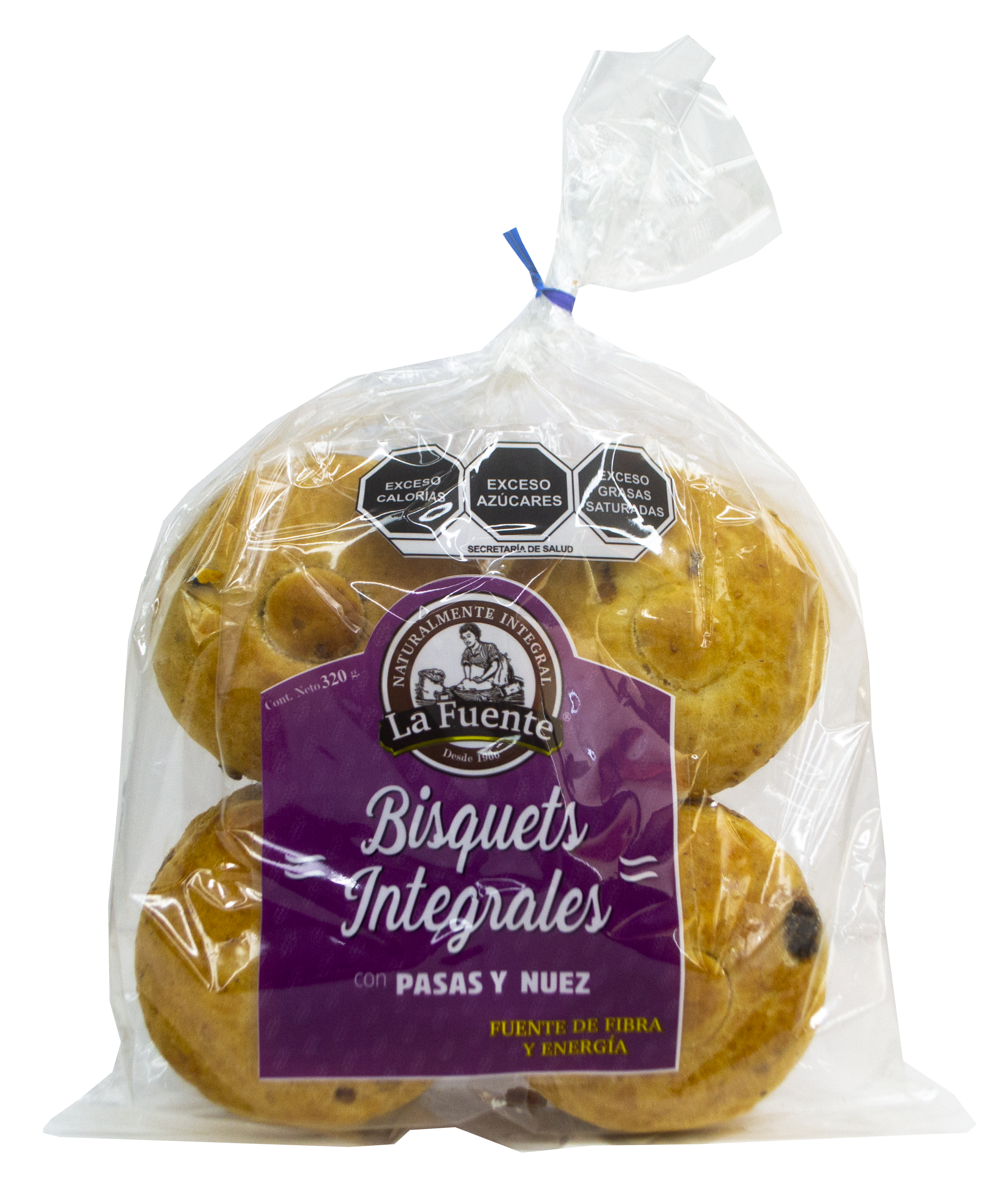 Bisquet Integral Pasas y Nuez - Imagen 2