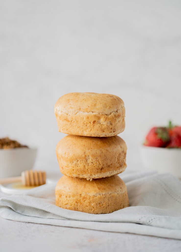 Bisquets veganos y deliciosos de pan la fuente