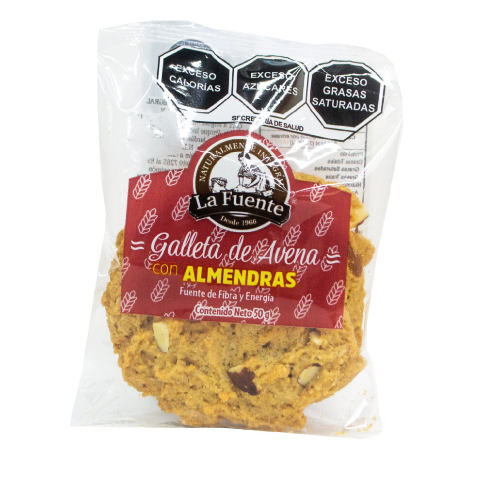 Paquete galletas avena con almendras - Imagen 2