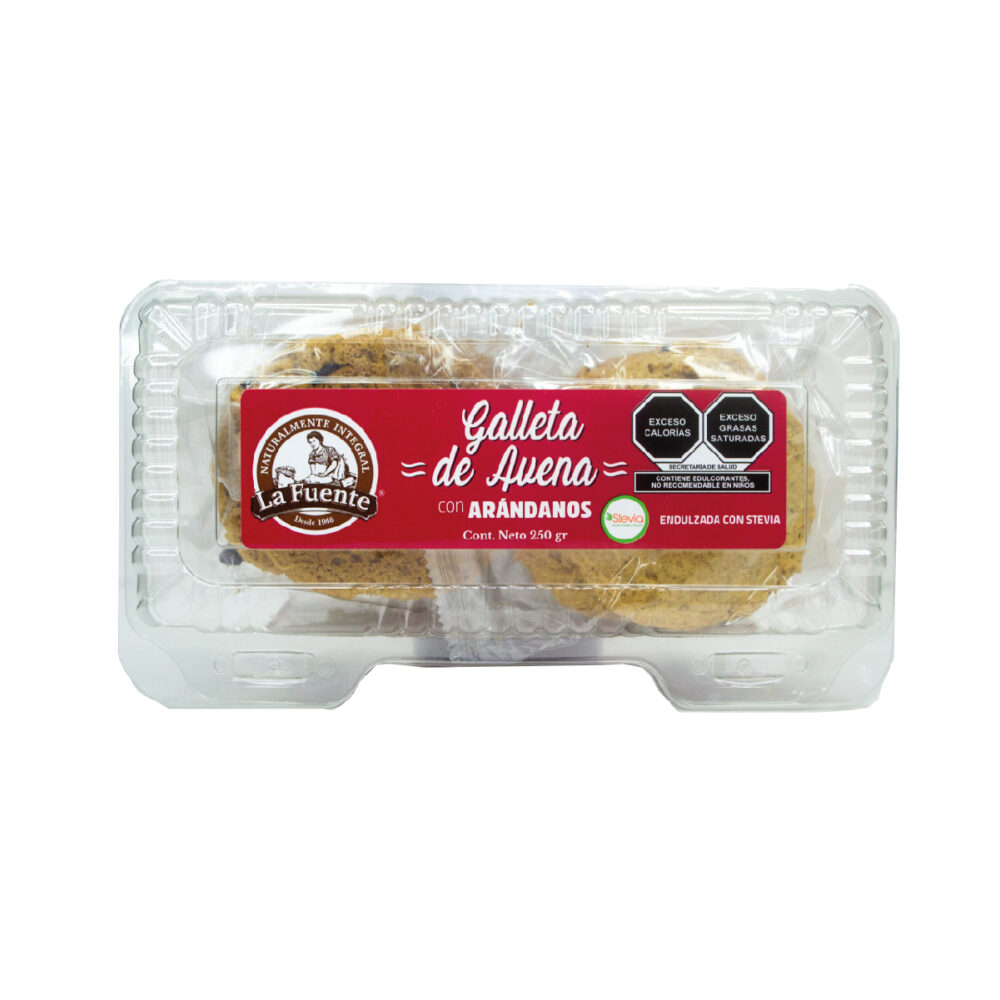 Paquete blister de galleta stevia - Imagen 2
