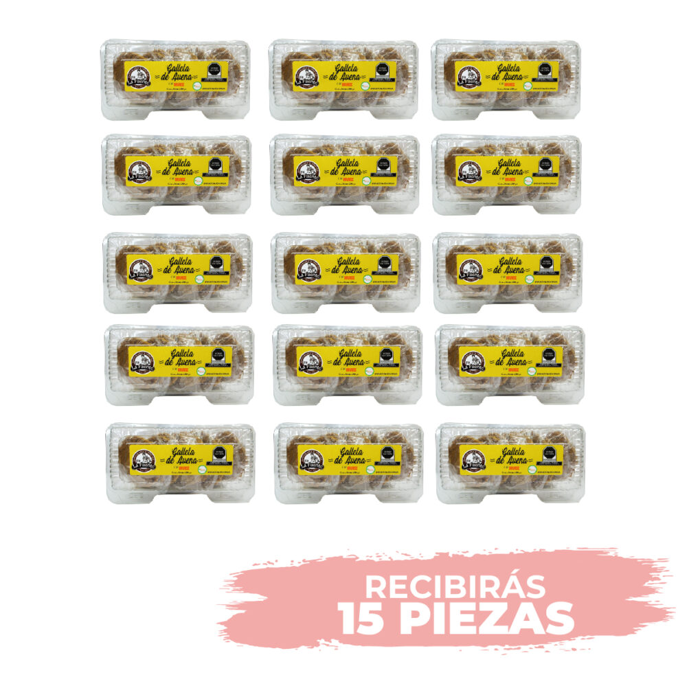 paquete blister de galleta stevia con nuez de pan la fuente