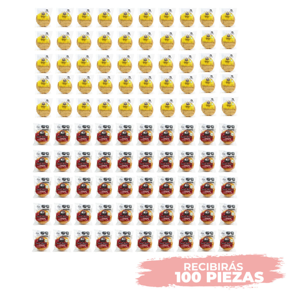 100 Galletas stevia de pan la fuente