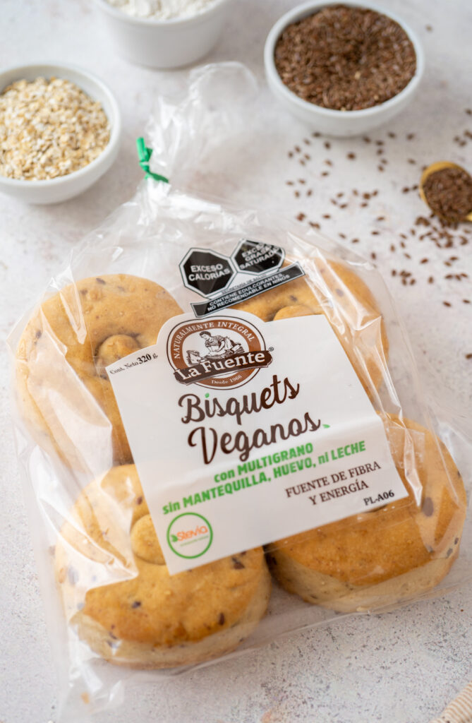 bisquet vegano familiar de pan la fuente